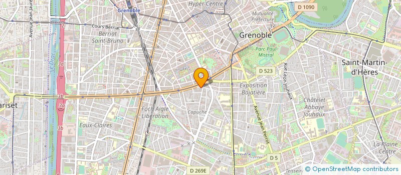 localisation de l'entreprise ASSIST CONSEIL POUR CONTENTI RECOUVR DYN à GRENOBLE