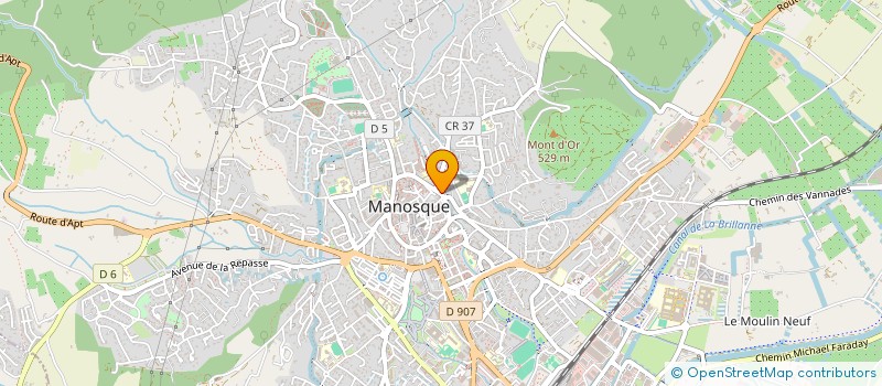 localisation de l'entreprise ASSIST.CONSEIL TECH INFORMATIQUE AUDIOV à MANOSQUE