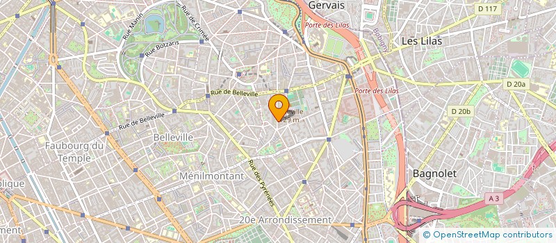 localisation de l'entreprise ASSIST CONSOMMABLE INFORMAT REPROGRAPHIE à PARIS