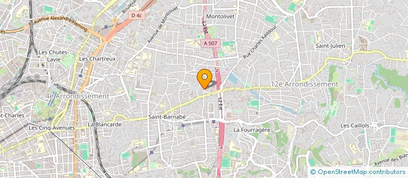 localisation de l'entreprise ASSIST-E à MARSEILLE
