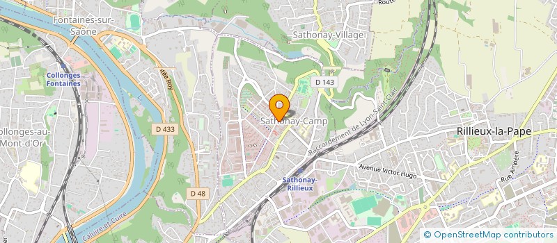 localisation de l'entreprise ASSIST ENR à LYON