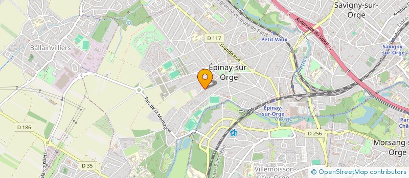 localisation de l'entreprise ASSIST FAMILY à EPINAY-SUR-ORGE
