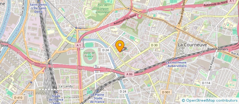 localisation de l'entreprise ASSIST FORMAT ETUDE CONSEIL INSERT PROFE à SAINT-DENIS