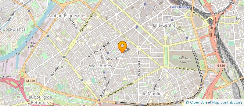 localisation de l'entreprise ASSIST GARDI PROTECT SERV SECURSOC PRIV à LILLE