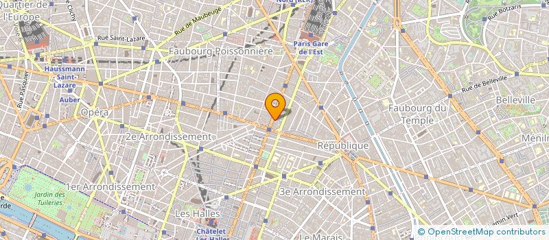 localisation de l'entreprise ASSIST GEST ETUD COIFF-SAGEC  PARIS