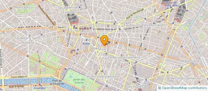 localisation de l'entreprise ASSIST JURID ET FINANC CONSEILS REALISAT à PARIS