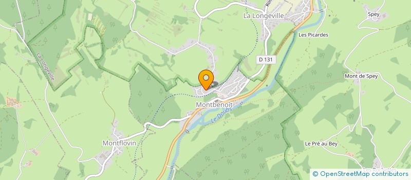 localisation de l'entreprise ASSIST M-O CONSEIL à MONTBENOIT