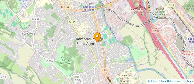 localisation de l'entreprise ASSIST MAINTENANCE SCE INFORMAT à RAMONVILLE-SAINT-AGNE