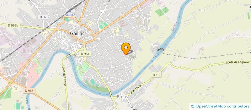 localisation de l'entreprise ASSIST MAINTENANCE SECURITE INCENDIE à GAILLAC