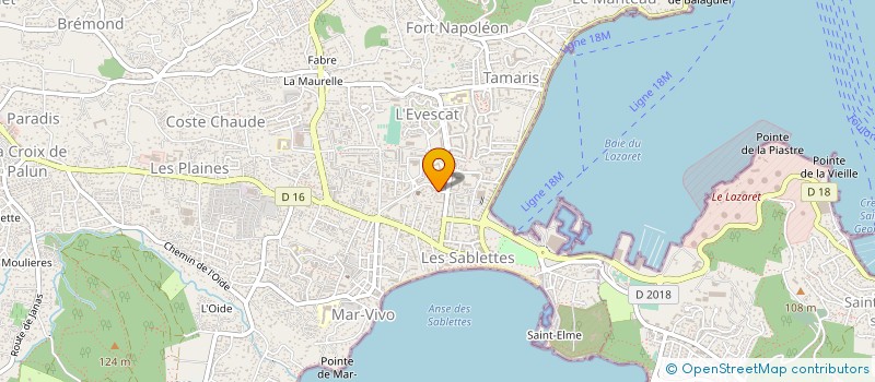 localisation de l'entreprise ASSIST MEDICALE IMMEDIATE 83 à LA SEYNE-SUR-MER