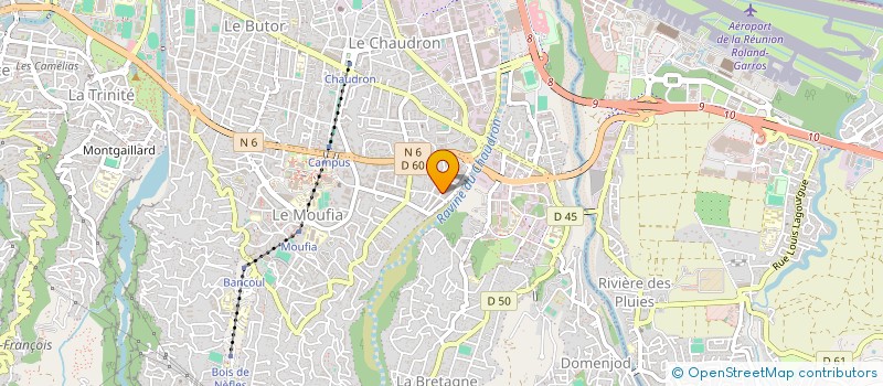localisation de l'entreprise ASSIST'N CAR LOCATION à SAINT-DENIS
