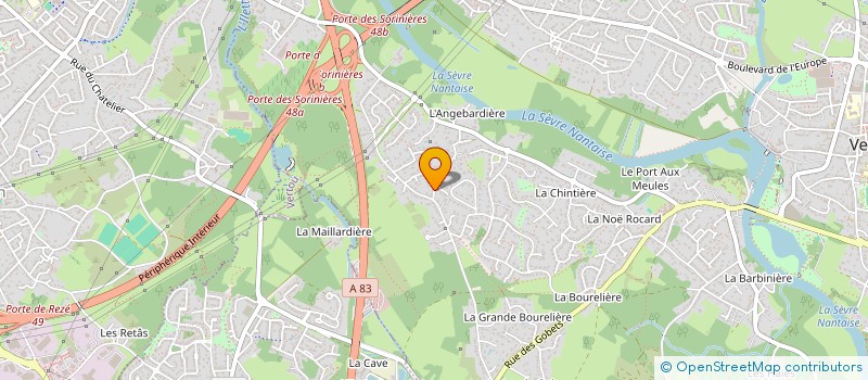 localisation de l'entreprise ASSIST POSE PARTICULIERS PROFESSIONNELS  VERTOU