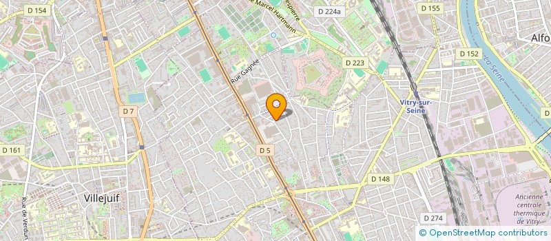 localisation de l'entreprise ASSIST-PROJECT à VITRY-SUR-SEINE