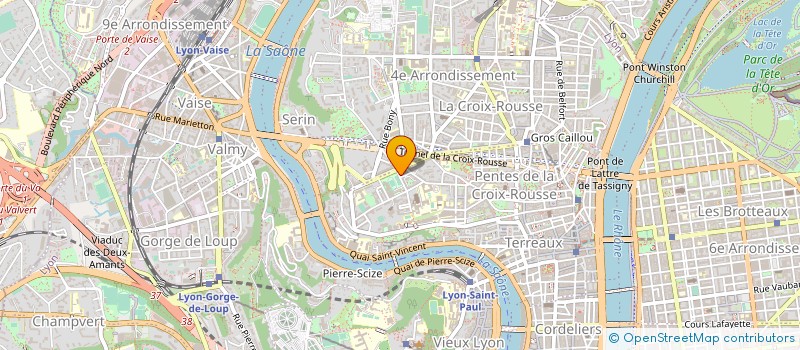 localisation de l'entreprise ASSIST PROMOTIONNELLE INDUST COMMERCE  LYON