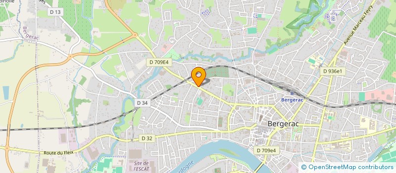 localisation de l'entreprise ASSIST RAPIDE DOMICILE AUXIL VIE 24 à BERGERAC