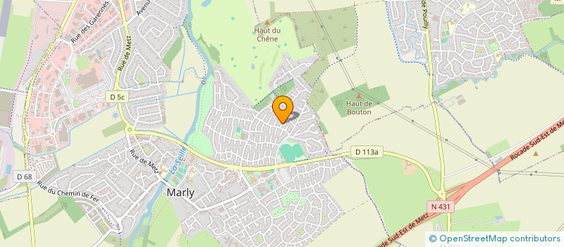 localisation de l'entreprise ASSIST SECRET SAISIE COMPTABIL PAR ORDI  MARLY