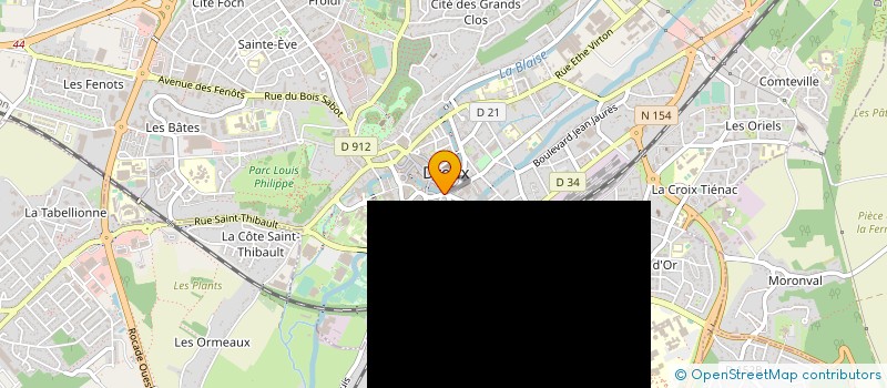 localisation de l'entreprise ASSIST SERV INFOR INTEG SECRET TELEPHONI à DREUX