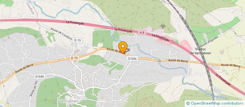 localisation de l'entreprise ASSIST SERVICE ET COMMERC INTERN INFORMA  VENTABREN