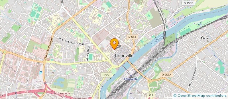 localisation de l'entreprise ASSIST SERVICE POUR PROD INFORMATIQUES à THIONVILLE