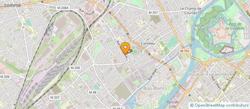 localisation de l'entreprise ASSIST SYSTEM FORM ING INTEGRAT INFORMAT à LILLE