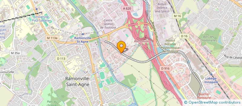localisation de l'entreprise ASSIST SYSTEMES INFORMATIQUE AUTOMATIQUE à RAMONVILLE-SAINT-AGNE