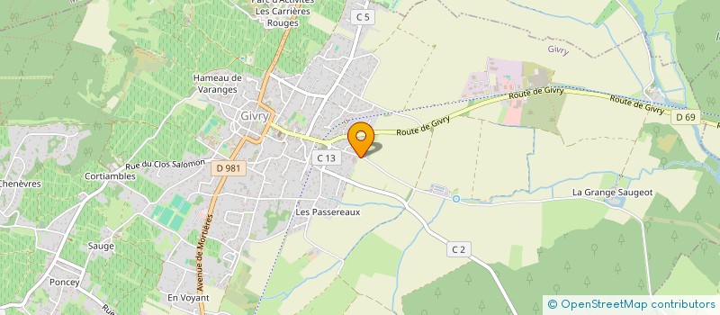 localisation de l'entreprise ASSIST TECHN MAINTEN INDUSTRIE à GIVRY