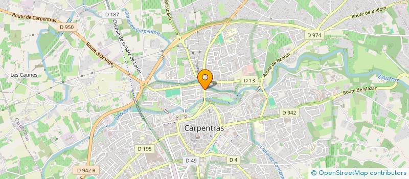 localisation de l'entreprise ASSISTAN PROGRAMMATION INFORMATI COMTAT à CARPENTRAS