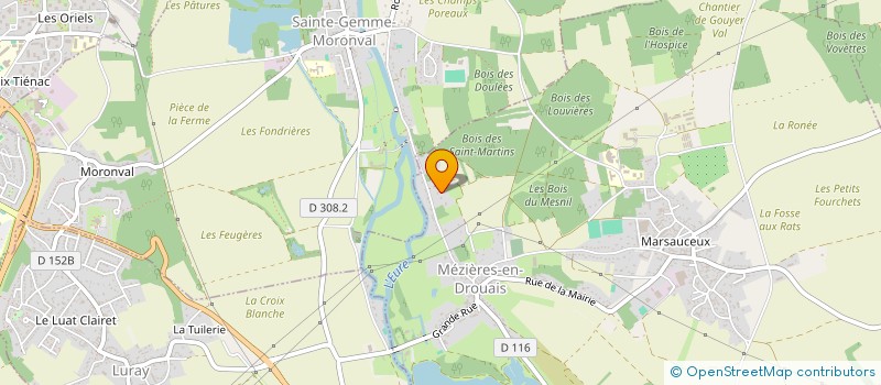 localisation de l'entreprise ASSISTANC METROLOGIE CHARMETANT LEPRINCE à MEZIERES-EN-DROUAIS