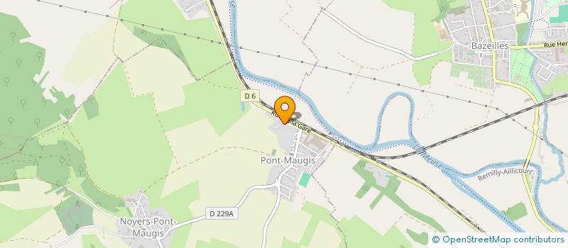 localisation de l'entreprise ASSISTANCE 08 à NOYERS-PONT-MAUGIS