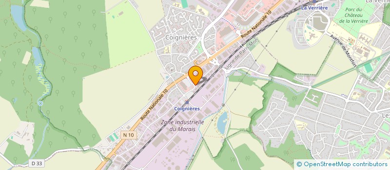 localisation de l'entreprise ASSISTANCE 24-24 CAMION & BUS à COIGNIERES