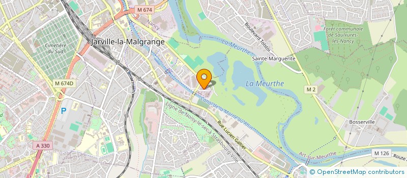 localisation de l'entreprise ASSISTANCE 54  JARVILLE-LA-MALGRANGE