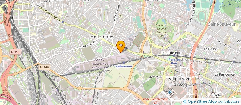 localisation de l'entreprise ASSISTANCE A DOMICILE SOLUCOURS à LILLE