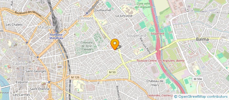 localisation de l'entreprise ASSISTANCE A L'HABITAT à TOULOUSE