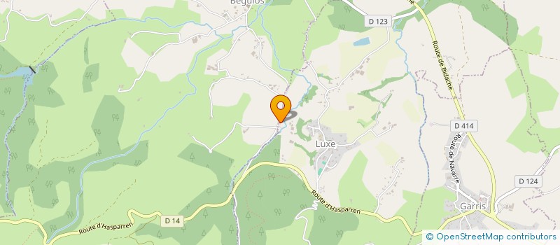 localisation de l'entreprise ASSISTANCE ADMINISTRATIVE SUD  CALLAS