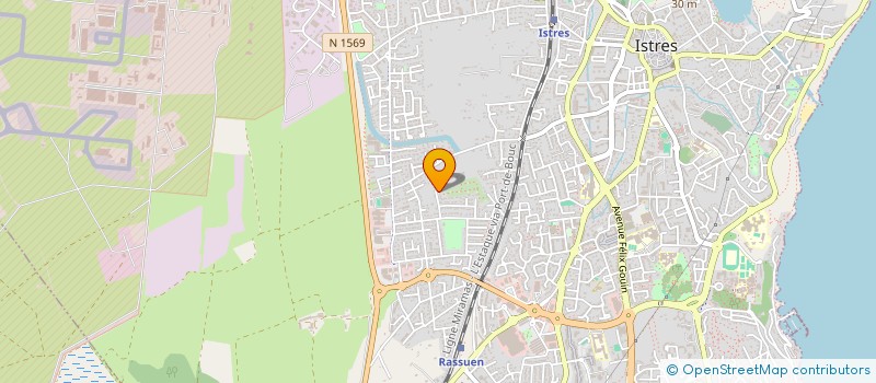 localisation de l'entreprise ASSISTANCE ALPHA TAXI SERVICES à ISTRES
