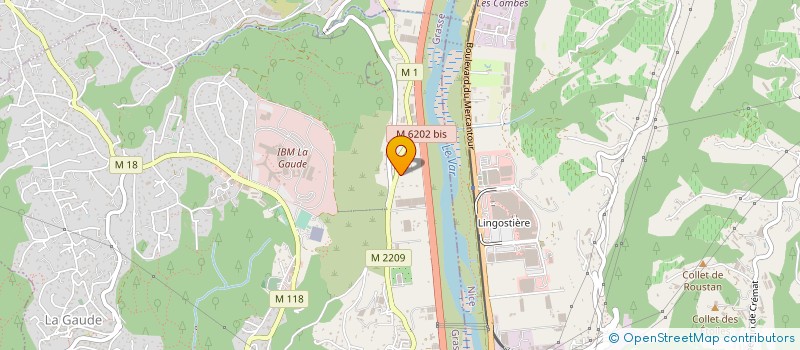 localisation de l'entreprise ASSISTANCE APPLICATION FROID  LA GAUDE