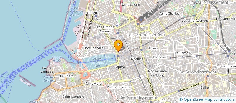localisation de l'entreprise ASSISTANCE ARTISANS à MARSEILLE