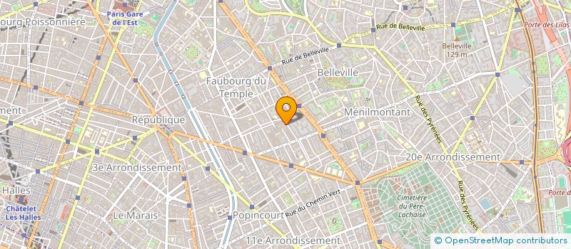 localisation de l'entreprise ASSISTANCE AUDIO à PARIS