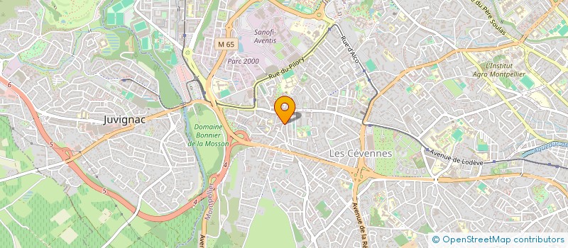 localisation de l'entreprise ASSISTANCE AUDIT INGENIERIE INFORMATIQUE à MONTPELLIER