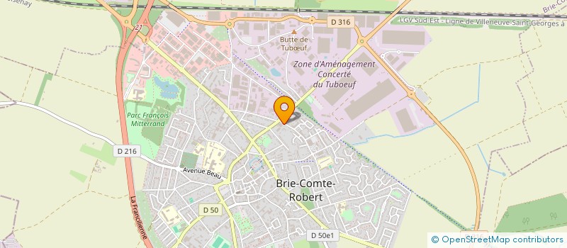 localisation de l'entreprise ASSISTANCE AUTO PASTEUR à BRIE-COMTE-ROBERT