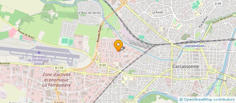 localisation de l'entreprise ASSISTANCE AUTO SERVICE PLUS  CARCASSONNE