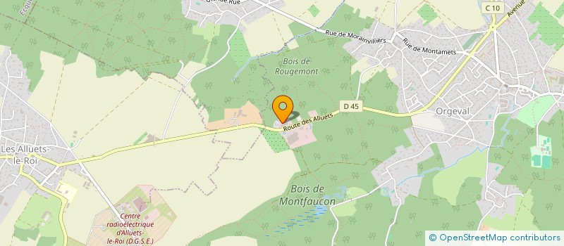 localisation de l'entreprise ASSISTANCE AUTO ZEUS & ORGEVAL DEPANNAGE à ORGEVAL