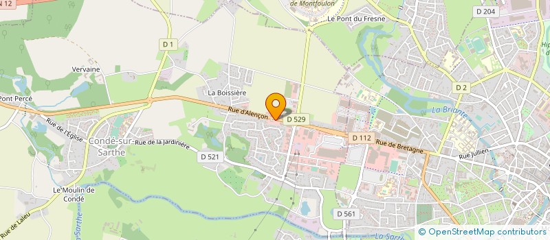 localisation de l'entreprise ASSISTANCE AUTOMOBILE ALENCONNAISE à CONDE-SUR-SARTHE