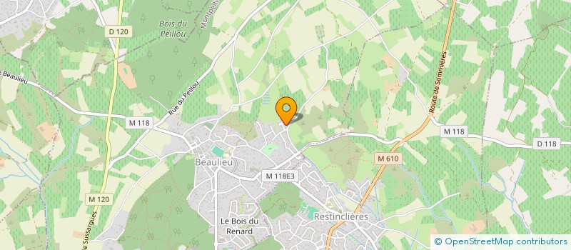 localisation de l'entreprise ASSISTANCE AUX AUTO ENTREPRENEURS à BEAULIEU
