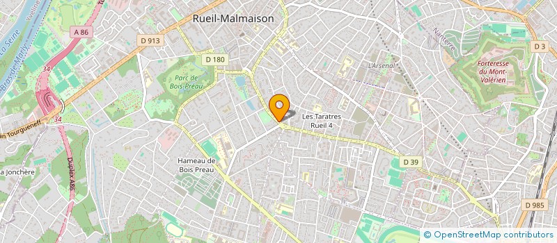 localisation de l'entreprise ASSISTANCE BATIMATION SERVICE à RUEIL-MALMAISON