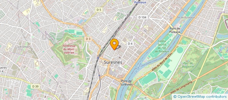 localisation de l'entreprise ASSISTANCE BATIMENT CONSTRUCTION à SURESNES