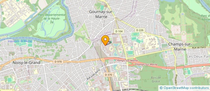 localisation de l'entreprise ASSISTANCE BATIMENT LEDUC ABL à CHAMPS-SUR-MARNE
