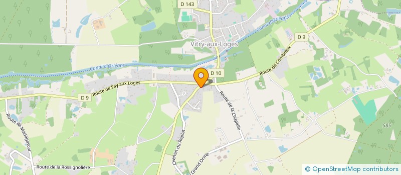 localisation de l'entreprise ASSISTANCE BROYAGE COMPACTAGE DE DECHETS à VITRY-AUX-LOGES
