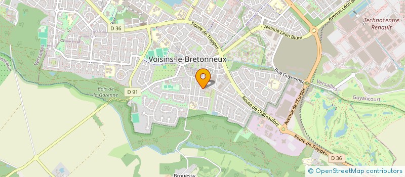 localisation de l'entreprise ASSISTANCE BUREAUTIQUE AUDIT COMPTABIL à VOISINS-LE-BRETONNEUX