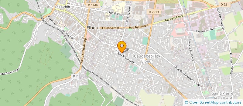 localisation de l'entreprise ASSISTANCE BUREAUTIQUE CONCEPTION  CAUDEBEC-LES-ELBEUF